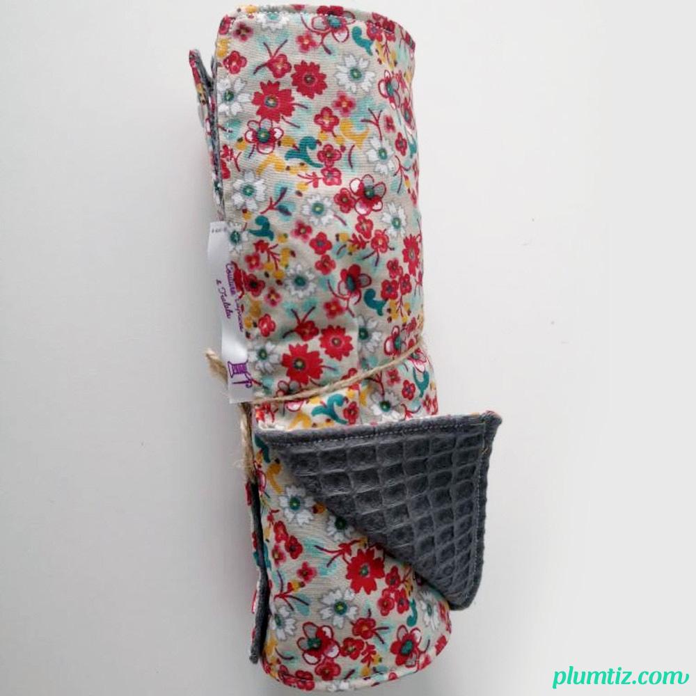 Essuie-tout lavable, réutilisables oekotex 6 pièces